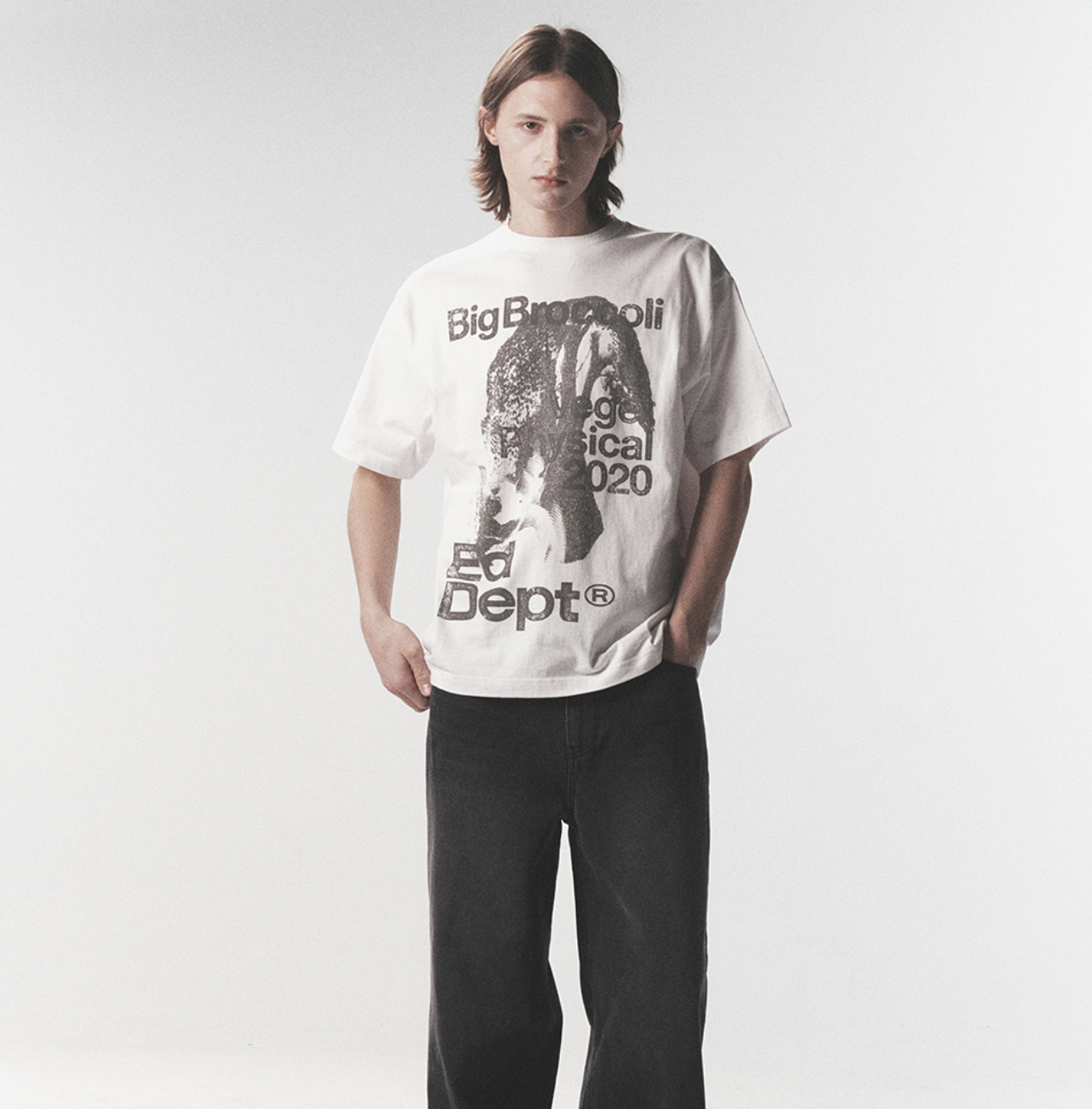韓國 Phyps Big Broccoli Short Sleeve T-Shirt【PS032】