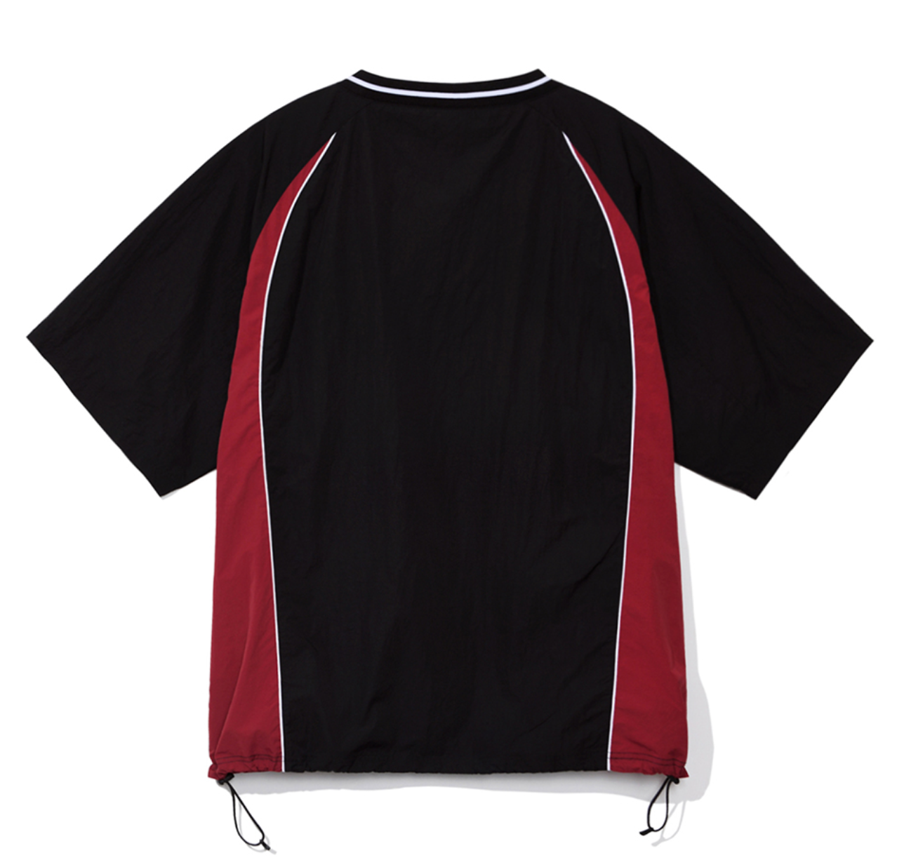 韓國 Phyps Check Startail String Short Sleeve T-Shirt【PS033】