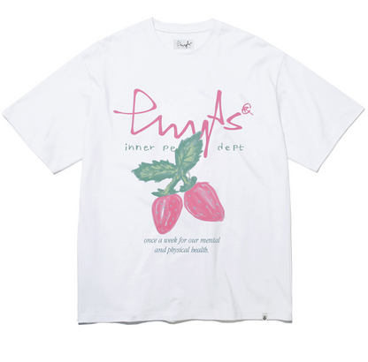 韓國 Phyps Strawberry Short Sleeve T-Shirt【PS036】