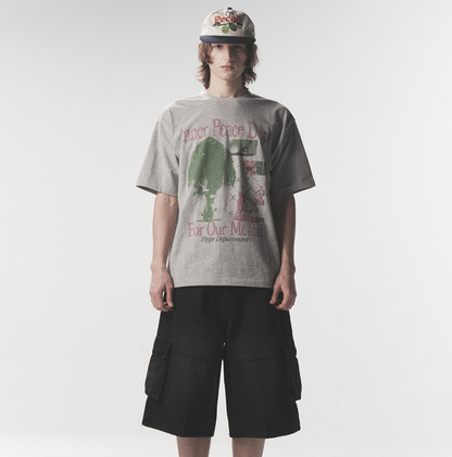 韓國 Phyps Broccoli Short Sleeve T-Shirt【PS039】