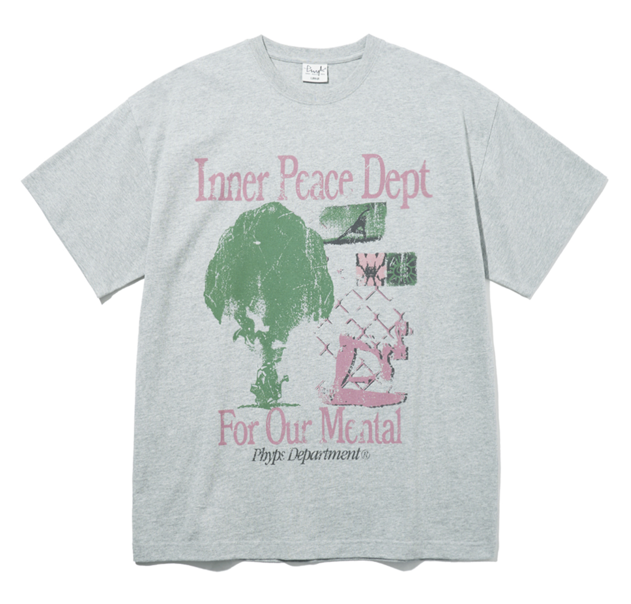 韓國 Phyps Broccoli Short Sleeve T-Shirt【PS039】