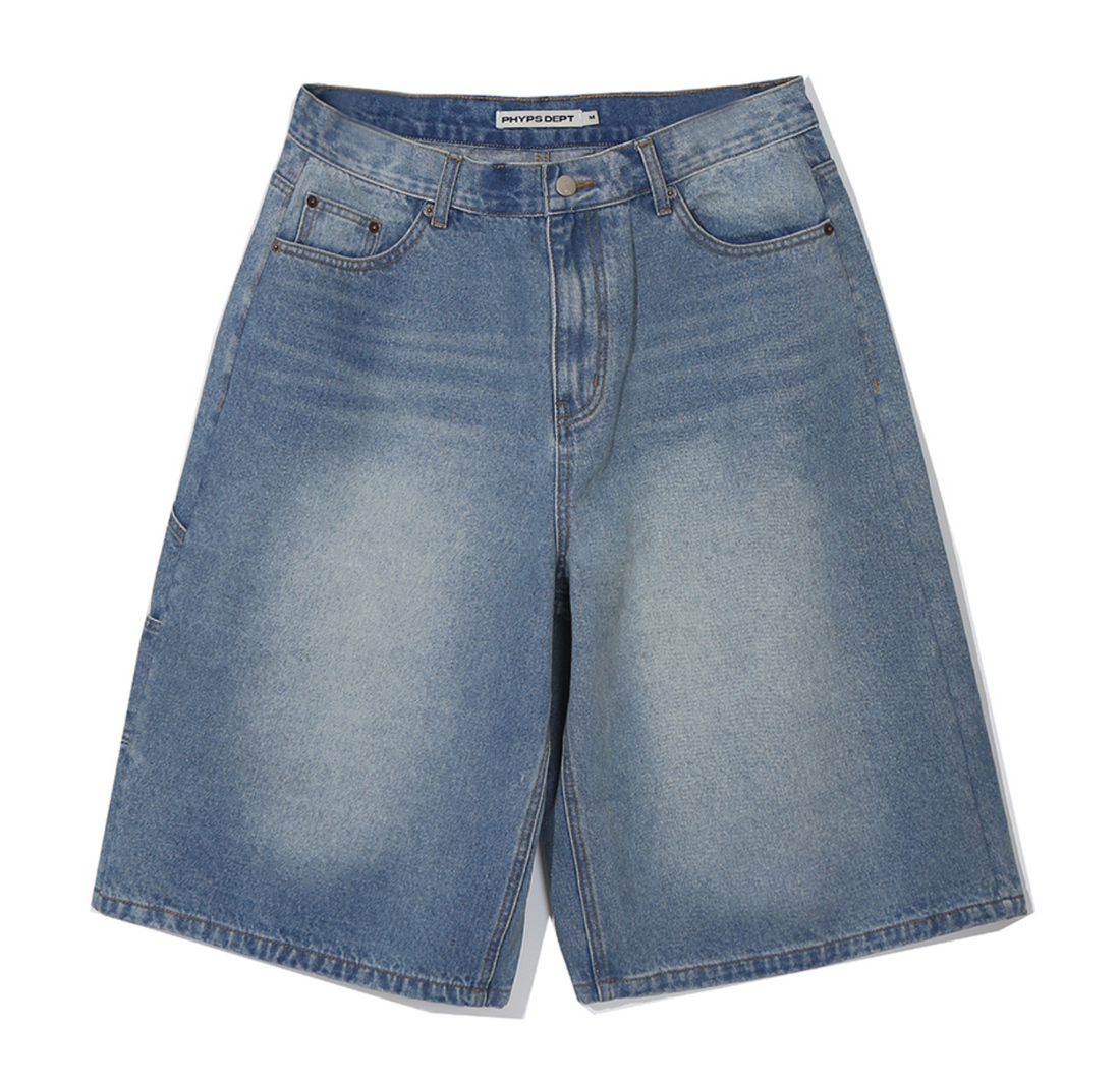 韓國 Phyps Sunset Bermuda Denim Pants【PS045】