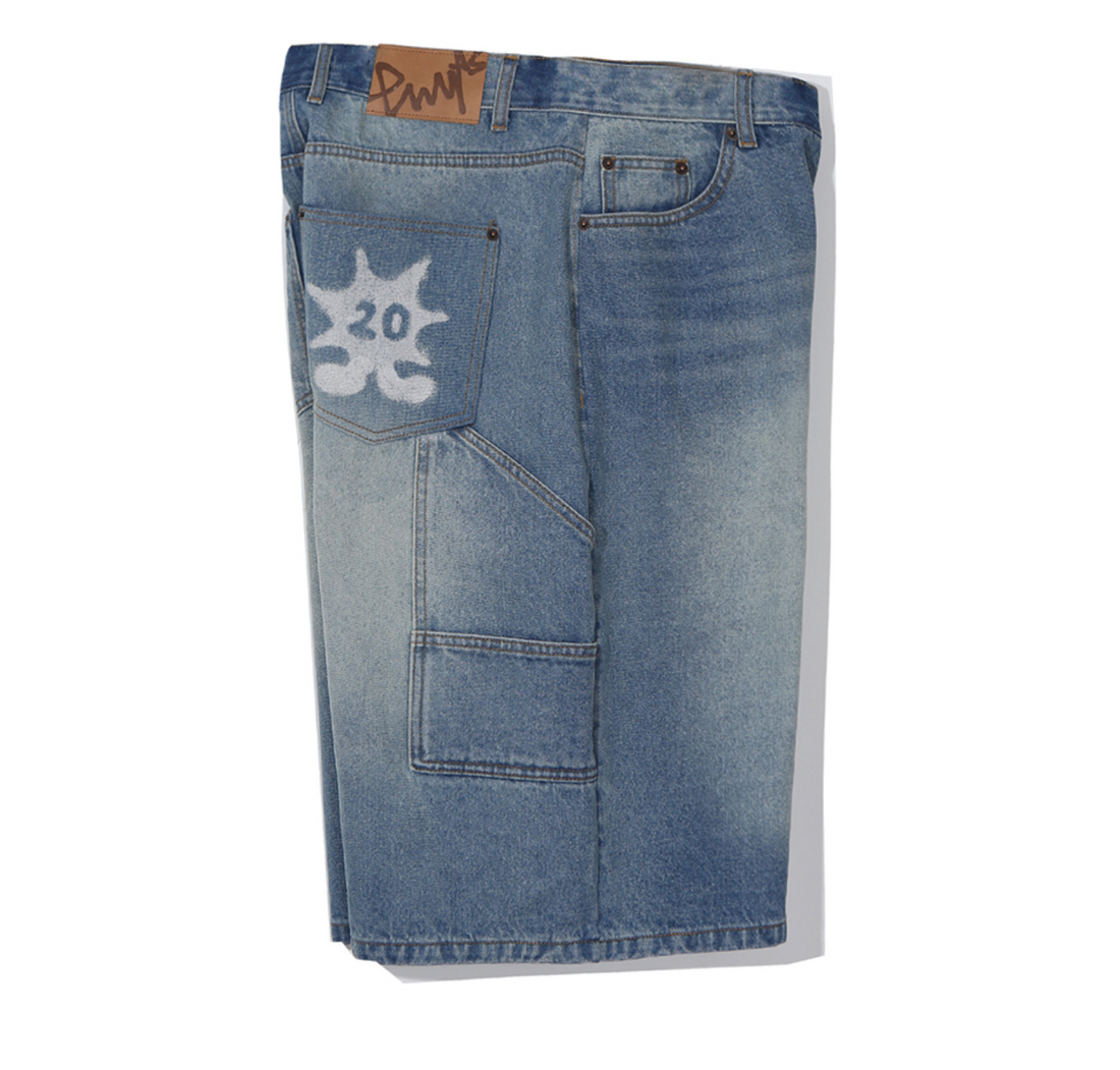 韓國 Phyps Sunset Bermuda Denim Pants【PS045】