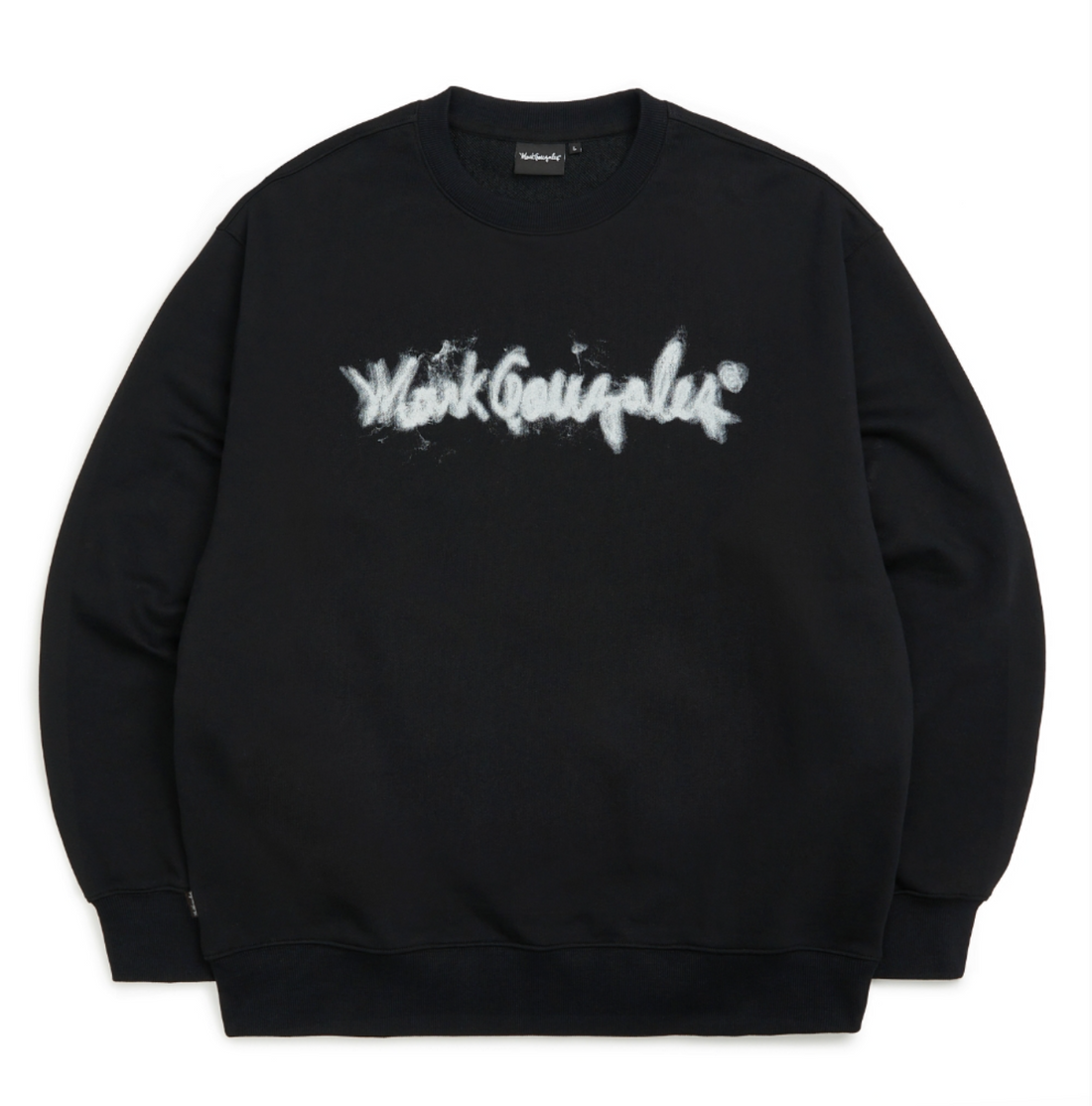 韓國 Mark Gonzales Sign Logo Blur Print Sweatshirt【MG127】