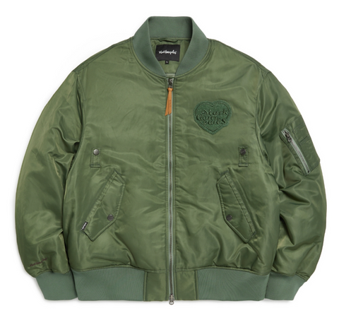 韓國 Mark Gonzales Heart Collection MA-1 Padded Jacket【MG134】