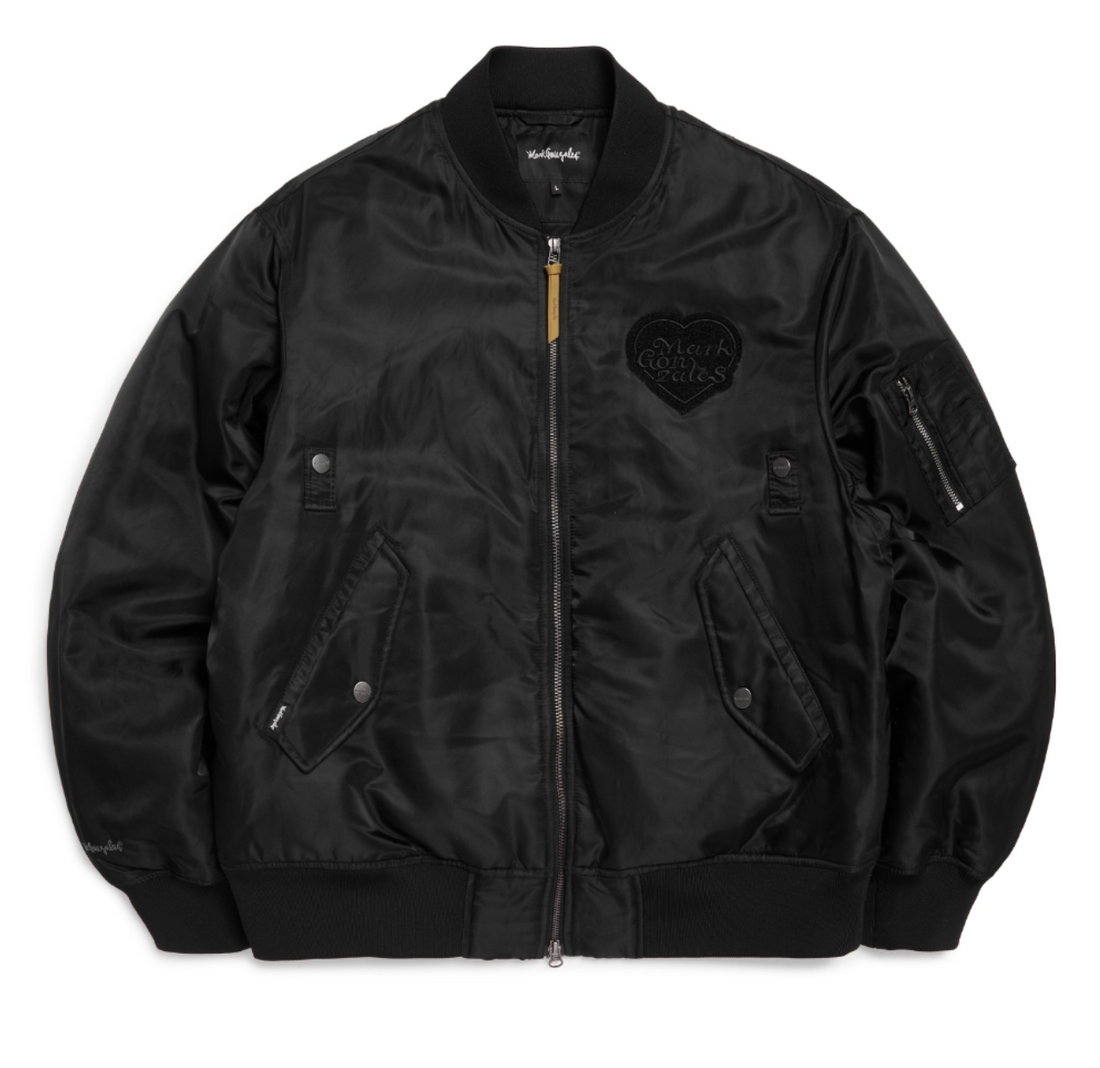 韓國 Mark Gonzales Heart Collection MA-1 Padded Jacket【MG134】