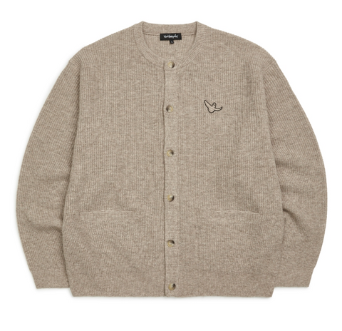 韓國 Mark Gonzales Angel Round Neck Knit Cardigan【MG137】