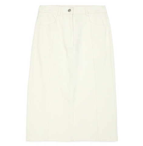 韓國 Mark Gonzales Women's Cotton Mid Skirt【MG138】