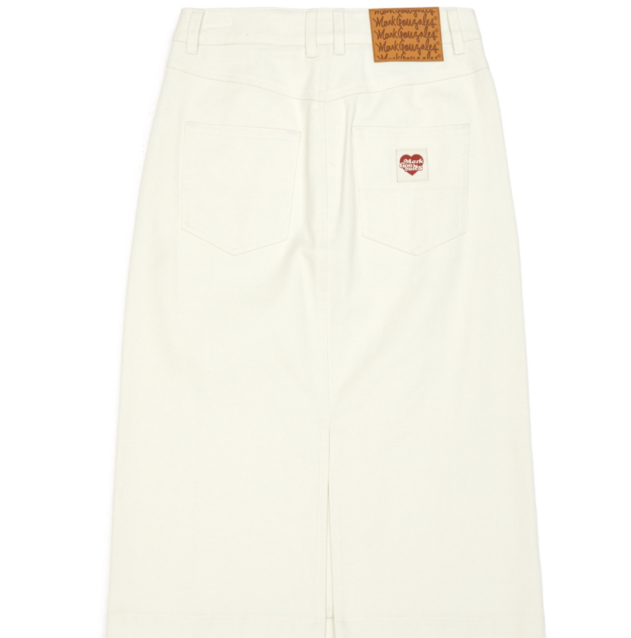 韓國 Mark Gonzales Women's Cotton Mid Skirt【MG138】