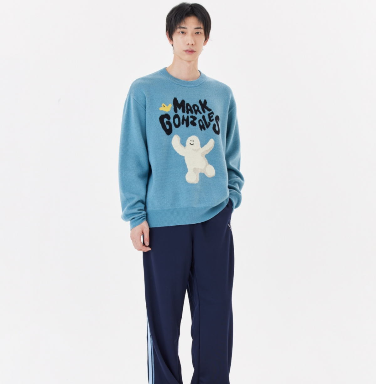 韓國 Mark Gonzales Happy Shumu Graphic Knit【MG147】