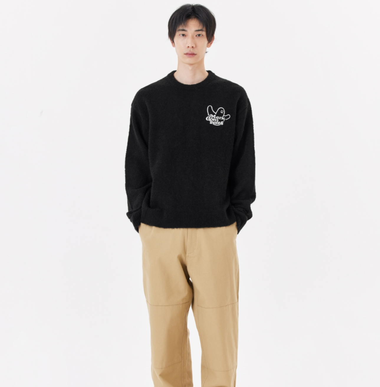 韓國 Mark Gonzales New Angel Boucle Knit【MG149】