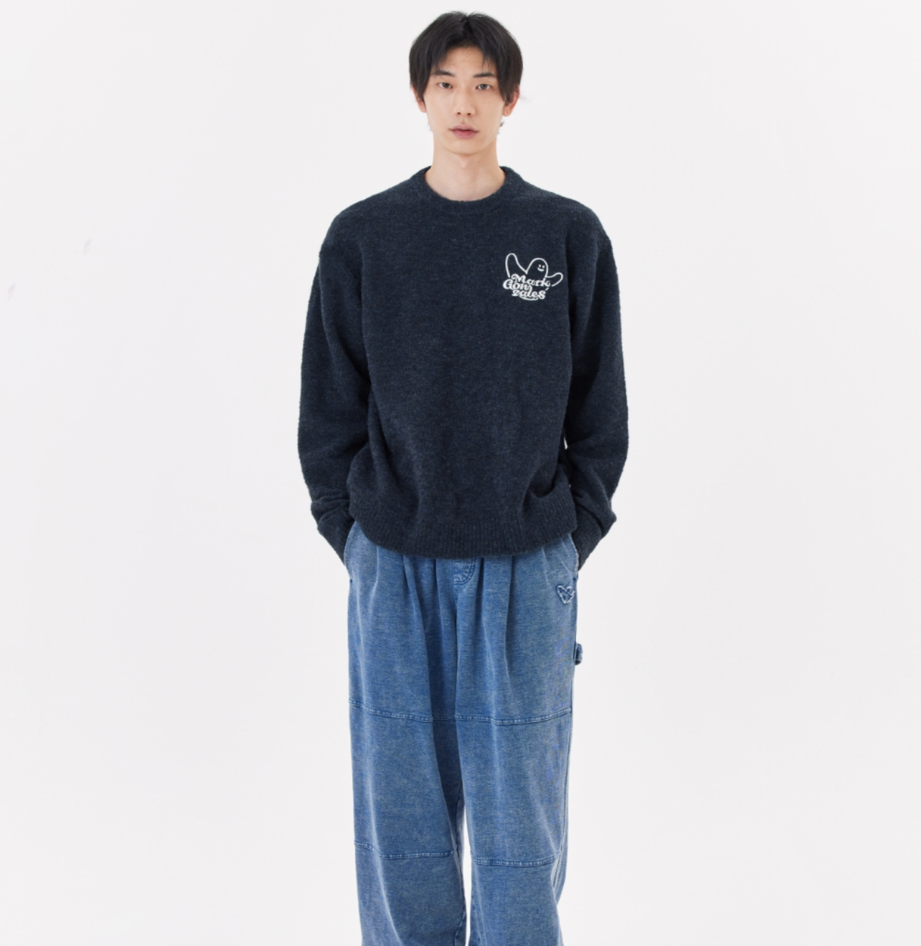 韓國 Mark Gonzales New Angel Boucle Knit【MG149】