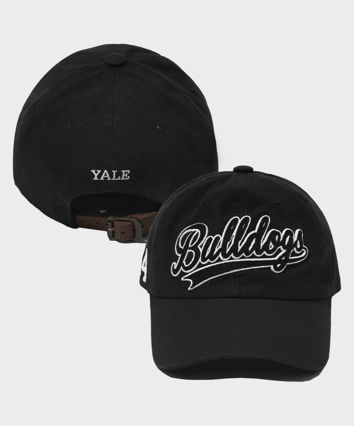 韓國 Yale Vintage Bulldogs Tail Logo Ball Cap【YA001】