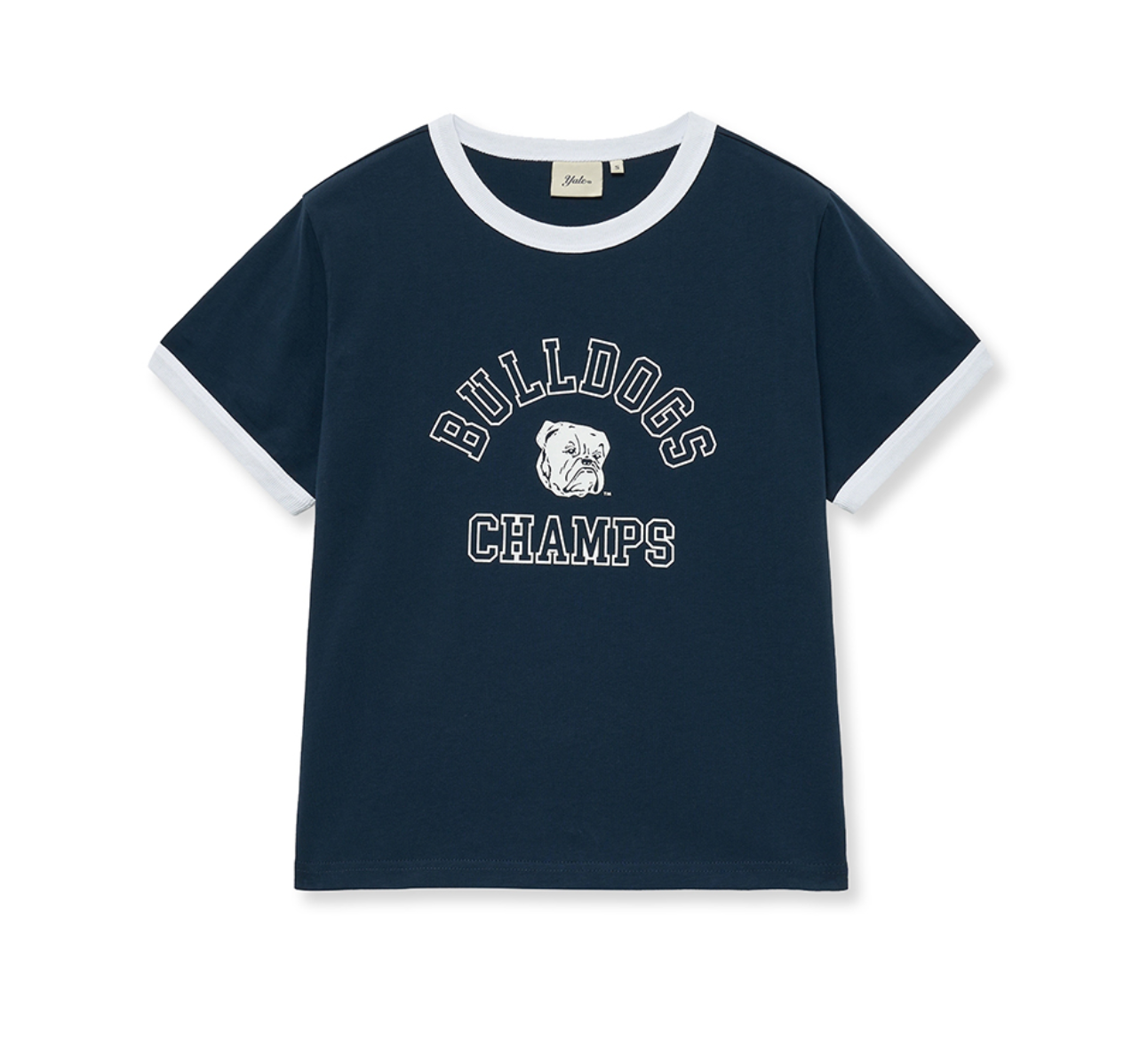 韓國 Yale Vintage Bulldogs Ringer T-Shirt【YA016】