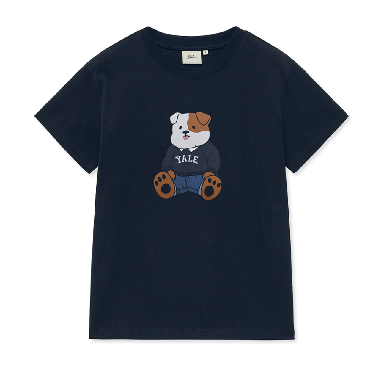 韓國 Yale Soft Bulldog Short Sleeve T-Shirt【YA024】
