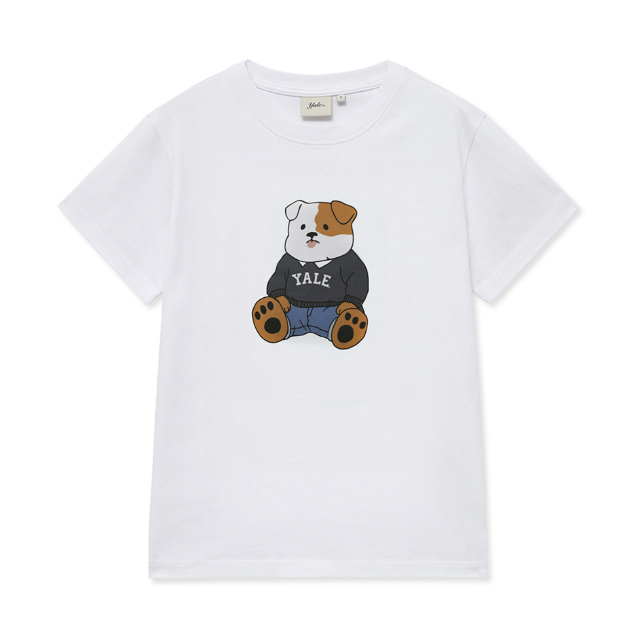 韓國 Yale Soft Bulldog Short Sleeve T-Shirt【YA024】