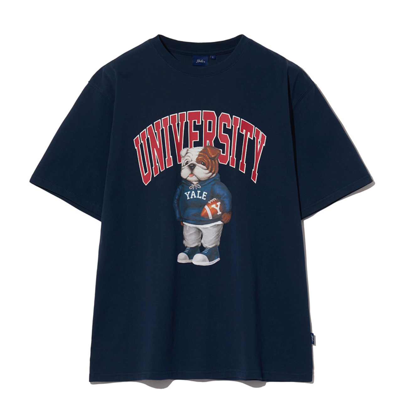 韓國 Yale University Dan Short Sleeve T-Shirt【YA025】