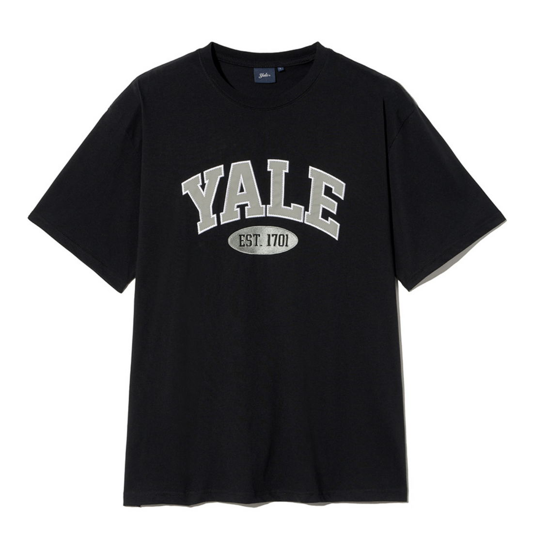 韓國 Yale Two-tone Arch Short-Sleeved T-shirt【YA026】