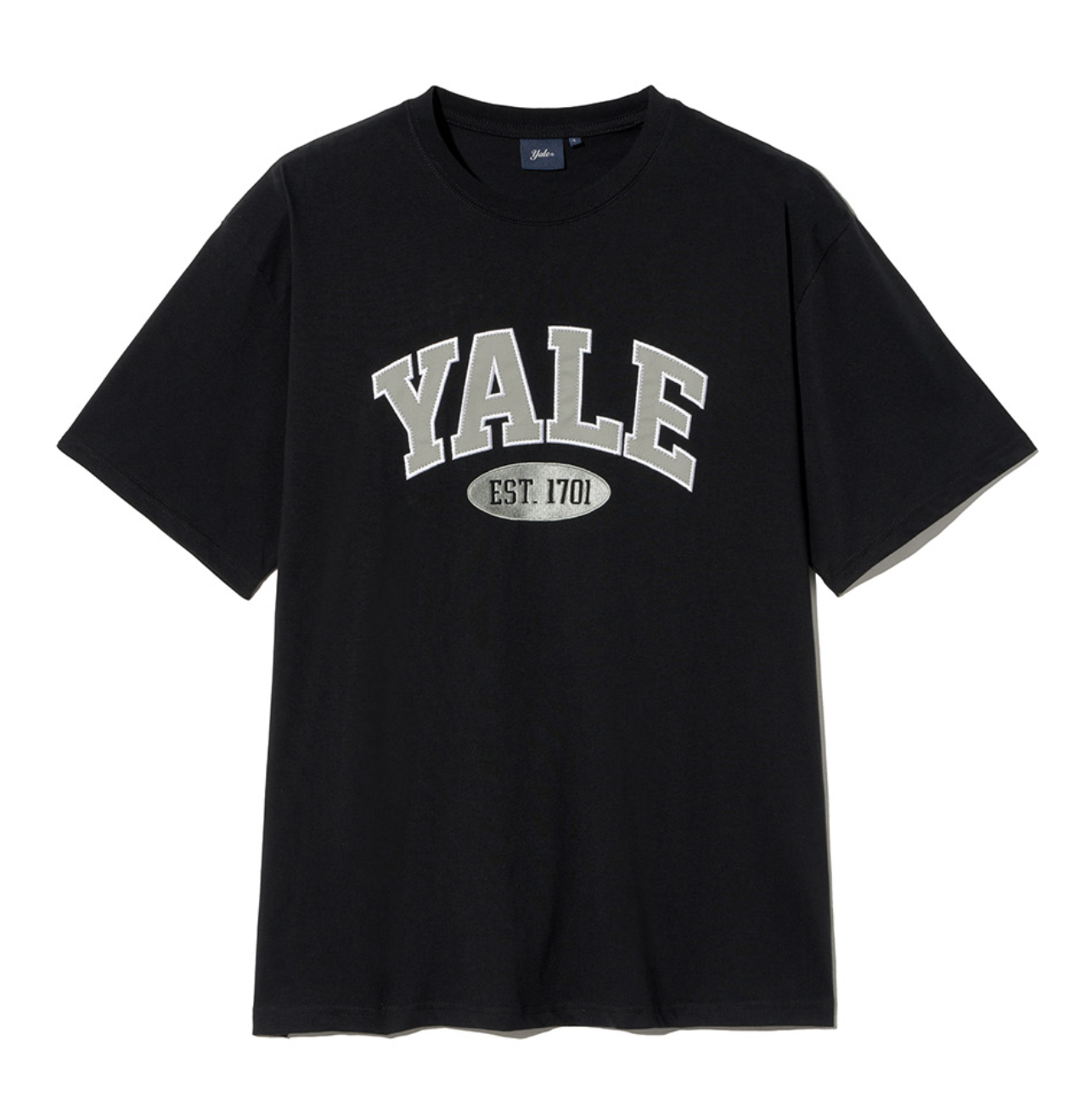 韓國 Yale Two-tone Arch Short-Sleeved T-shirt【YA026】