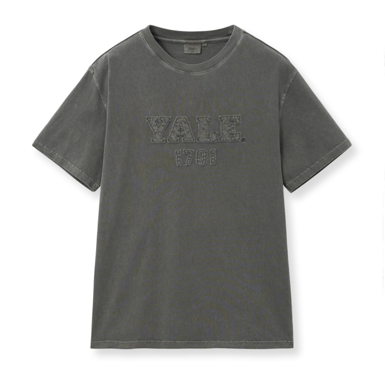韓國 Yale Pigment Applique T-Shirt【YA027】