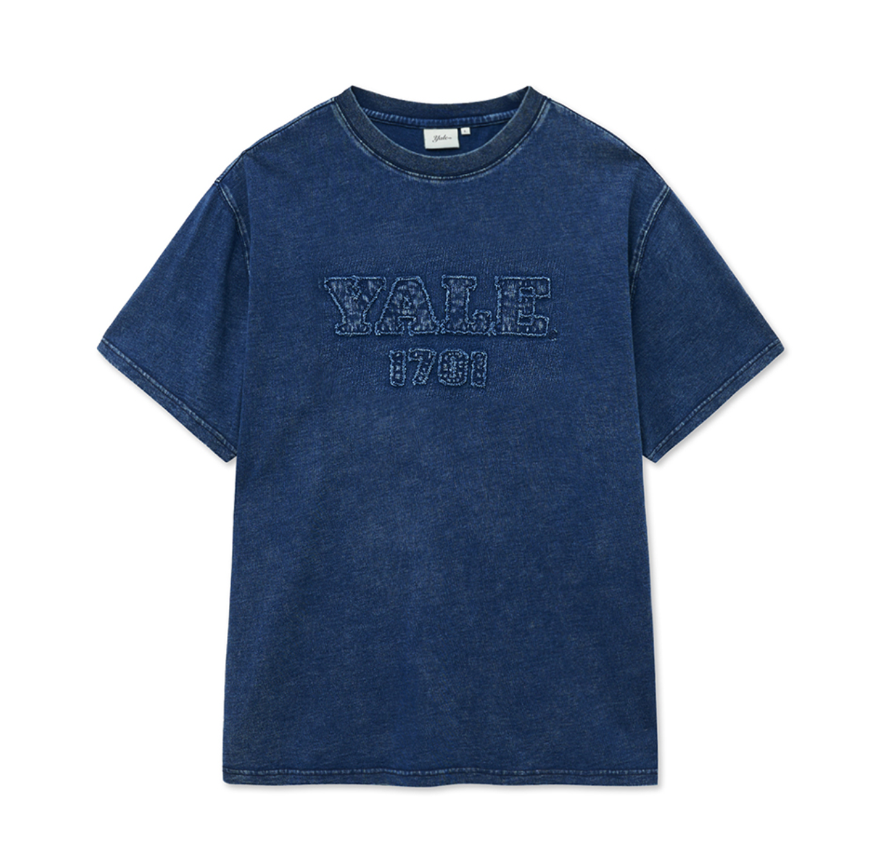 韓國 Yale Pigment Applique T-Shirt【YA027】