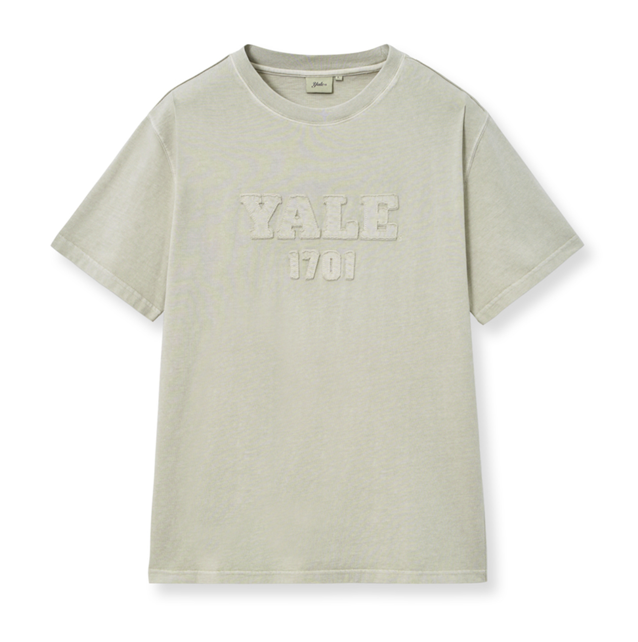韓國 Yale Pigment Applique T-Shirt【YA027】