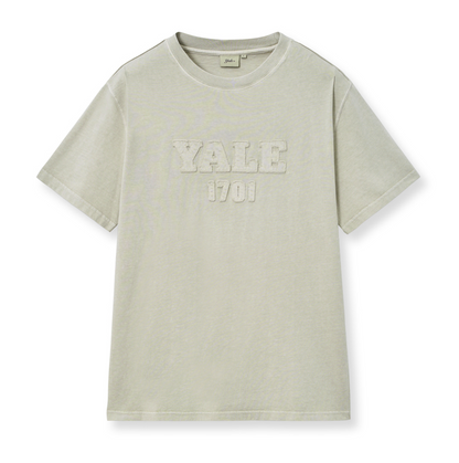 韓國 Yale Pigment Applique T-Shirt【YA027】