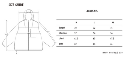 韓國 Markm Light Windbreaker【MA232】
