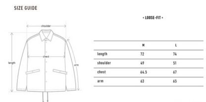 韓國 Markm Mark M Logo Coach Jacket【MA233】