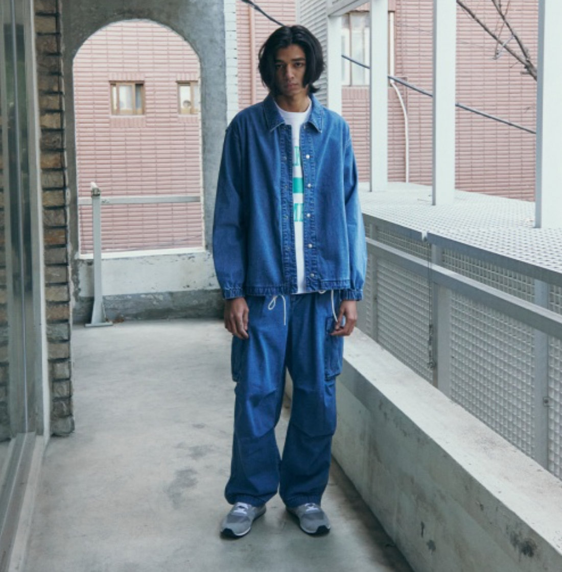 韓國 Markm Denim Coach Jacket【MA234】
