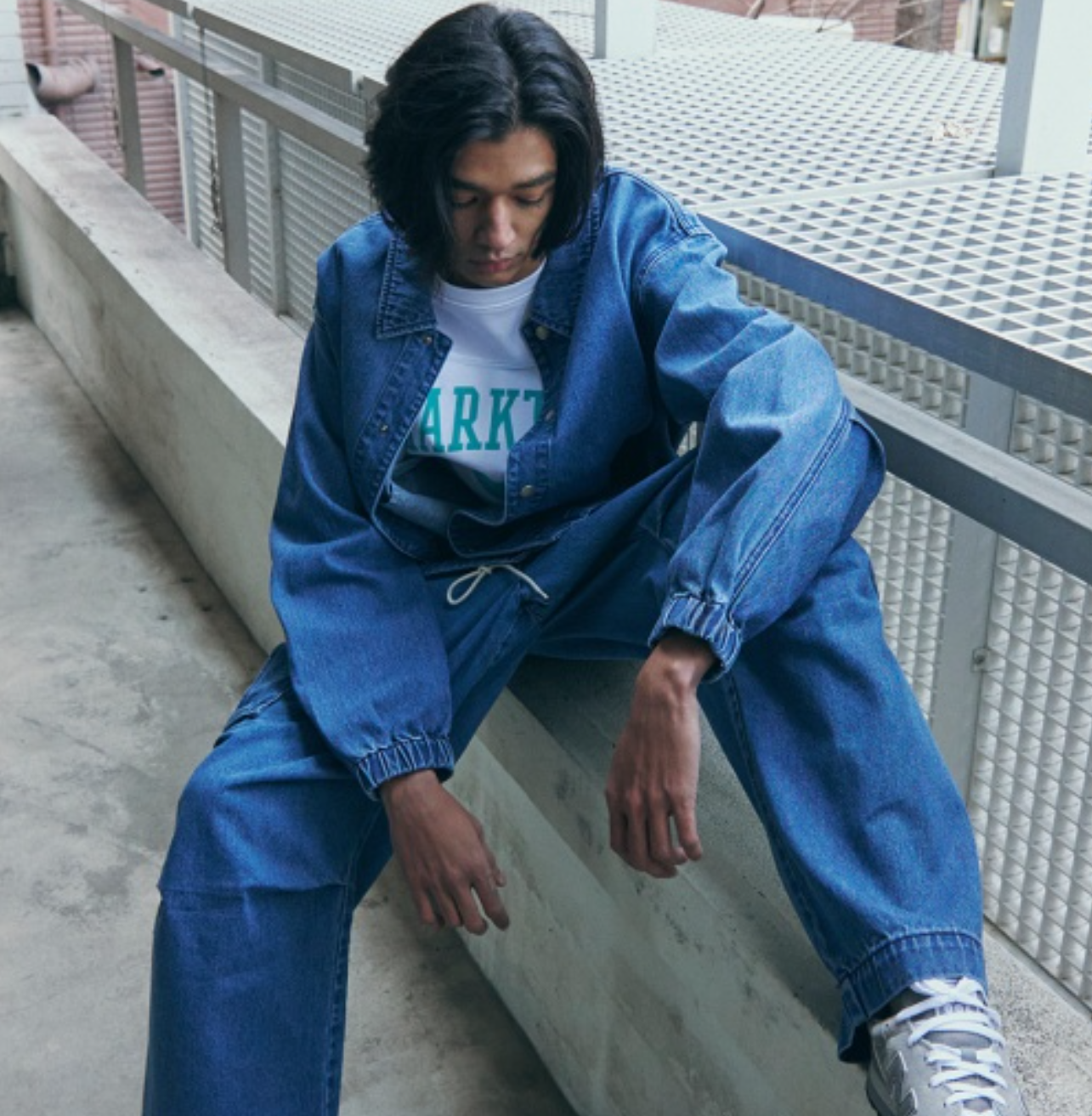 韓國 Markm Denim Coach Jacket【MA234】