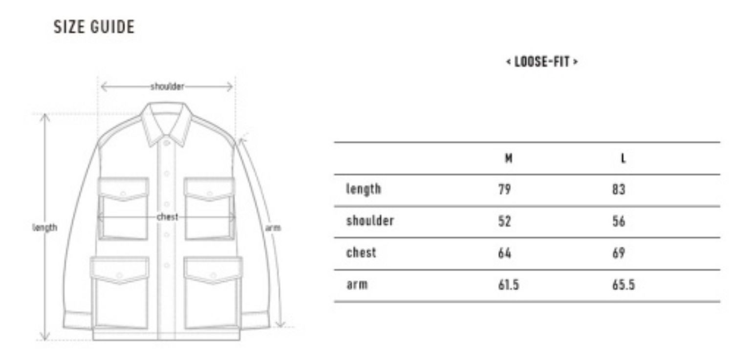 韓國 Markm Washed BDU Jacket【MA235】