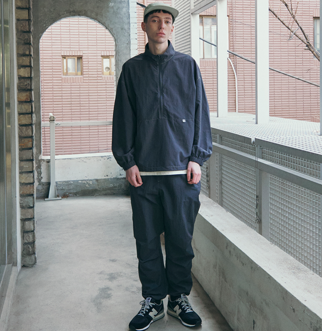 韓國 Markm Nylon High Neck Anorak【MA237】