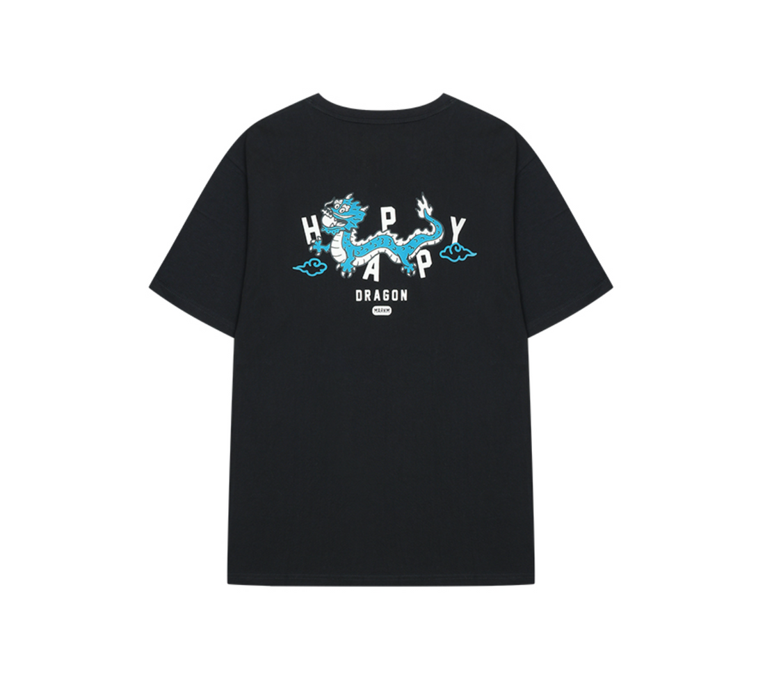 韓國 Markm Happy Dragon Small Logo T-Shirt【MA240】