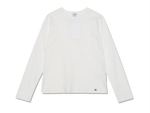 韓國 Markm Women's Single Pocket L/S Slub Long Sleeve【MA242】