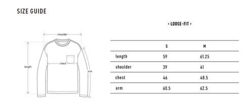 韓國 Markm Women's Single Pocket L/S Slub Long Sleeve【MA242】