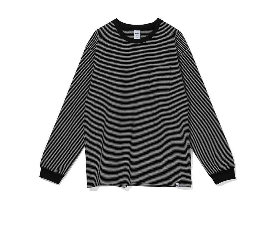 韓國 Markm Striped Long Sleeve【MA243】