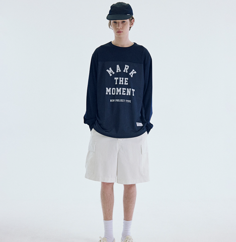 韓國 Markm Slogan Mesh Long Sleeve【MA245】