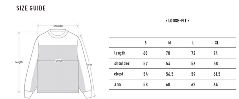 韓國 Markm Slogan Mesh Long Sleeve【MA245】