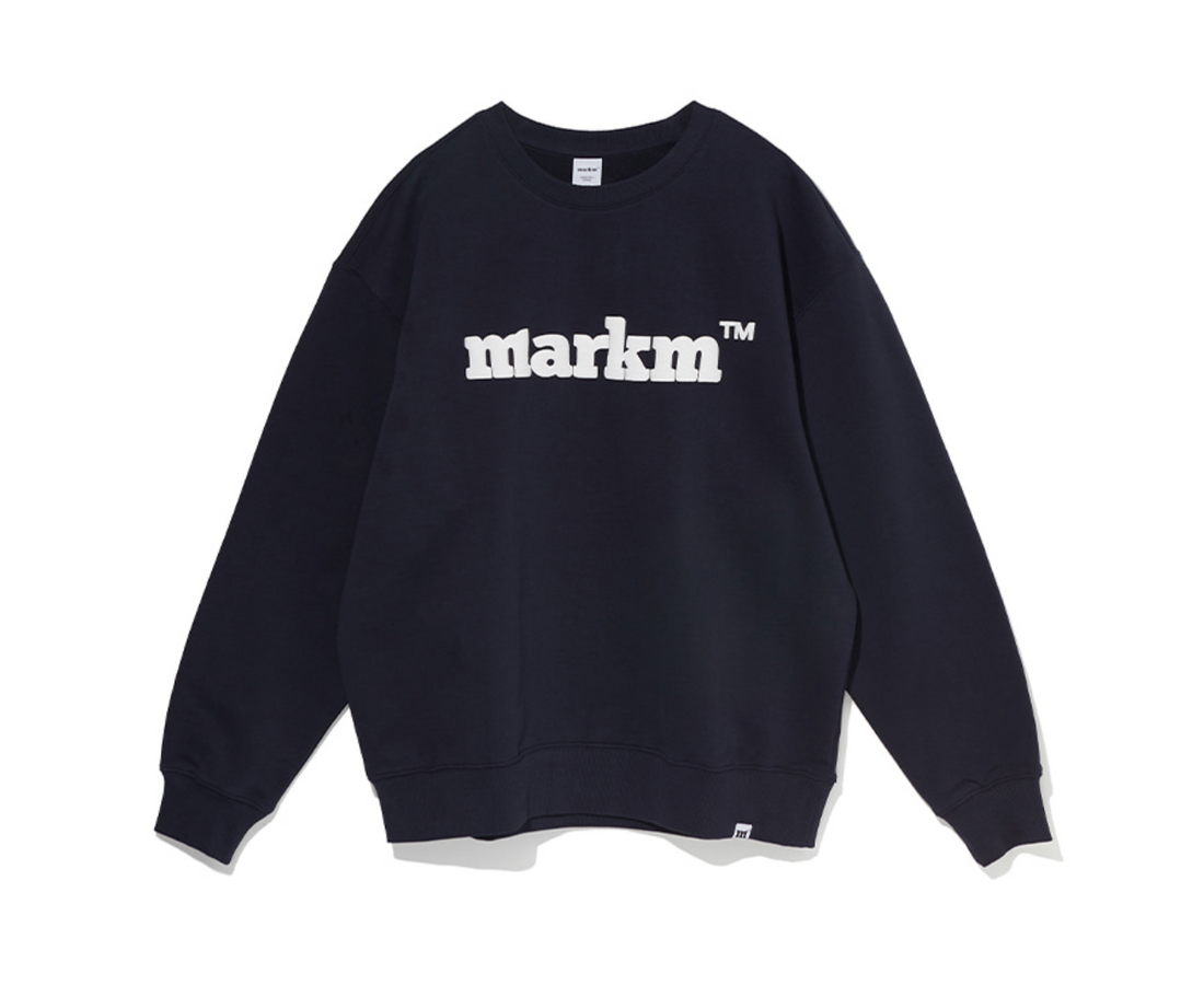 韓國 Markm Mark M Basic Logo Crewneck Sweatshirt【MA251】