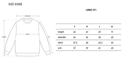 韓國 Markm Mark M Basic Logo Crewneck Sweatshirt【MA251】