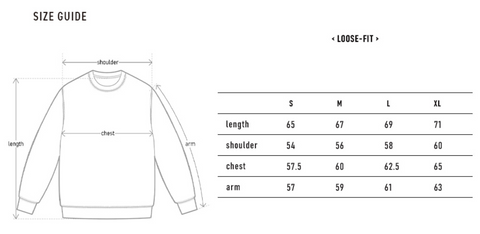 韓國 Markm Mark M Basic Logo Crewneck Sweatshirt【MA251】