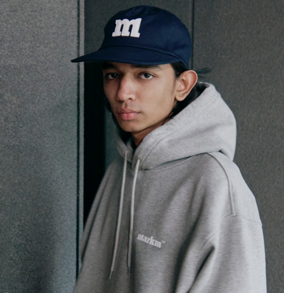 韓國 Markm Mark M Basic Logo Hoodie【MA254】