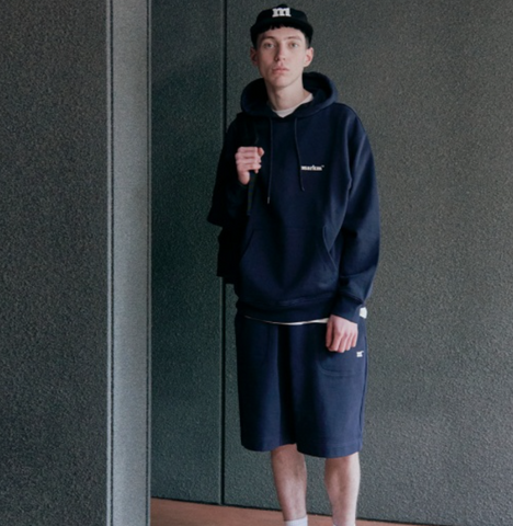 韓國 Markm Mark M Basic Logo Hoodie【MA254】