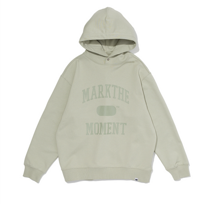 韓國 Markm Mark the Moment Slogan Stitch Point Hoodie【MA255】