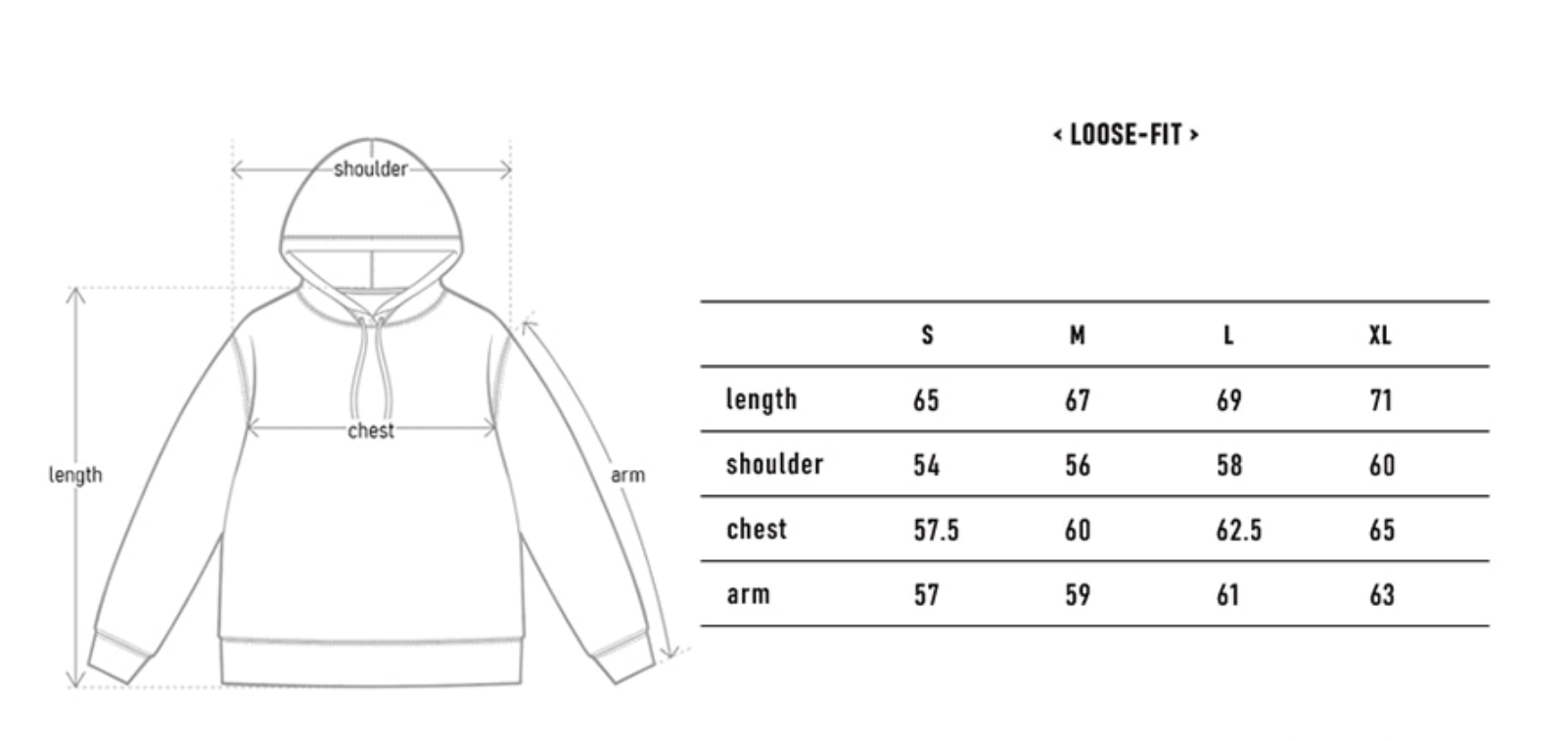 韓國 Markm Mark the Moment Slogan Stitch Point Hoodie【MA255】
