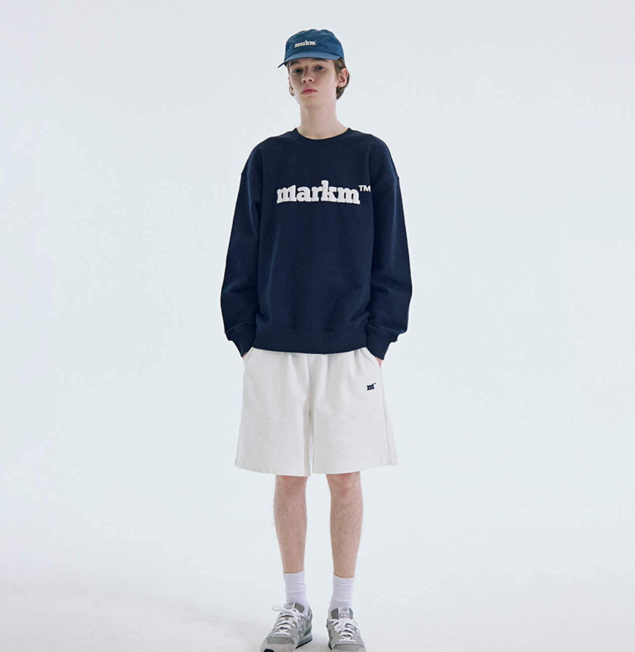 韓國 Markm Kitten Logo Training Shorts【MA256】