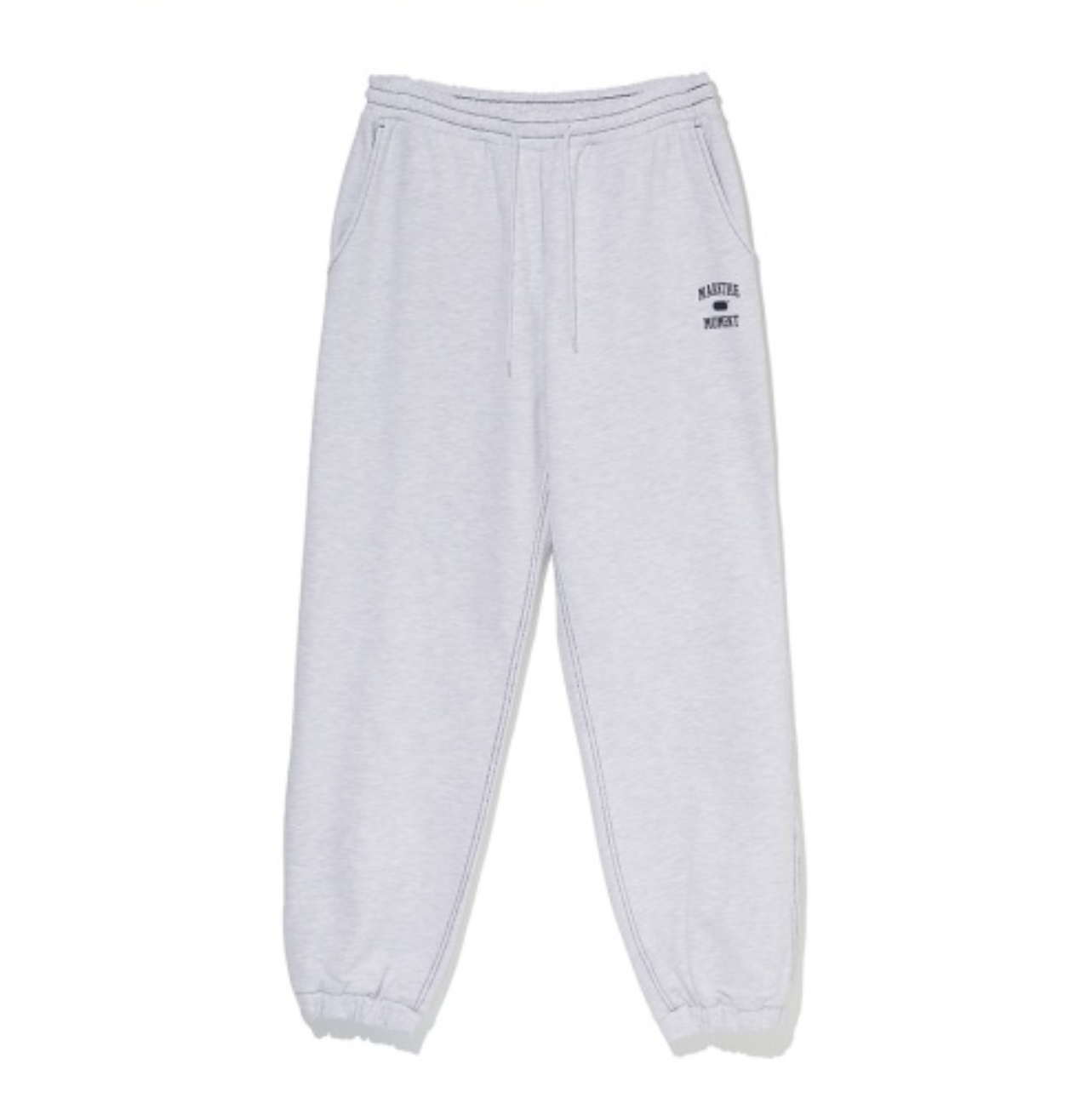 韓國 Markm Mark the Moment Slogan Stitch Point Sweatpants【MA258】