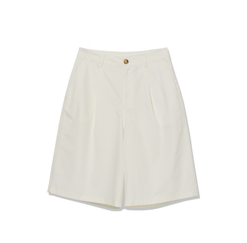 韓國 Markm Women's Pintuck Bermuda Pants【MA260】