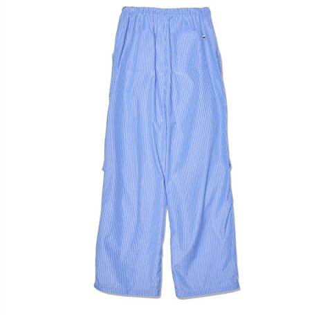 韓國 Markm Women's Striped Parachute Wide Pants【MA264】